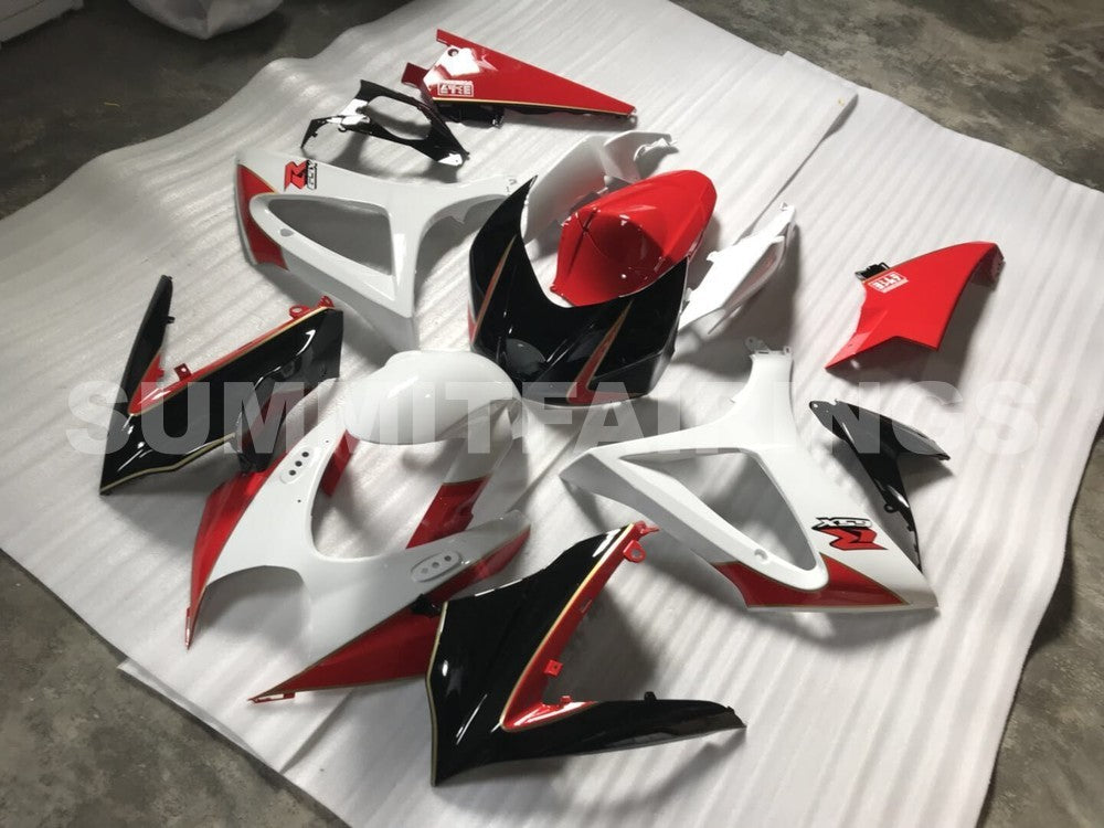 Fairings For Suzuki - GSXR1000 K7 07-08 White Red