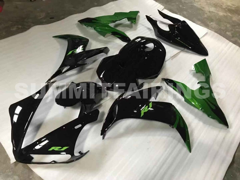 Fairings For Yamaha - YZF1000 R1 04-06 Green Flame
