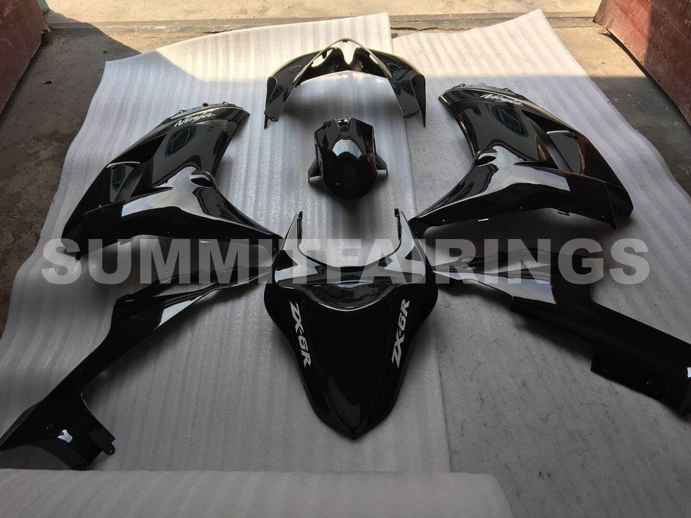 Fairings For Kawasaki ZX6R ZX636 Black Ninja (2007-2008)