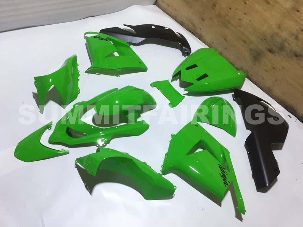 Fairings For Kawasaki ZX-10R, 2004-2005 - Green & Black