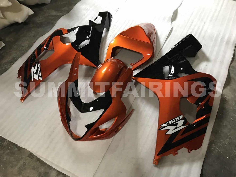 Fairings For Suzuki - GSXR600-750 K4 04-05 Orange/Red