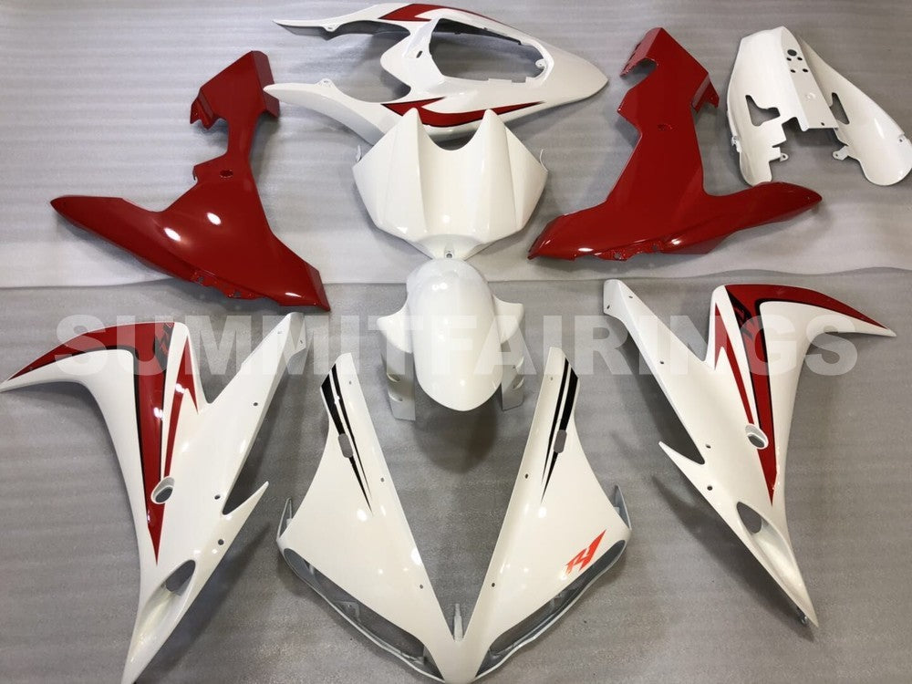 Fairings For Yamaha - YZF1000 R1 04-06 Red and White