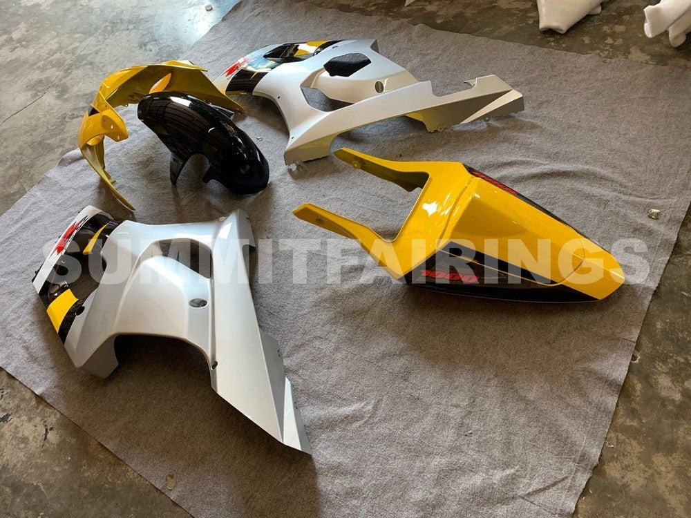 Fairings For Suzuki GSXR 1000 K3 (2003-2004) Yellow Silver