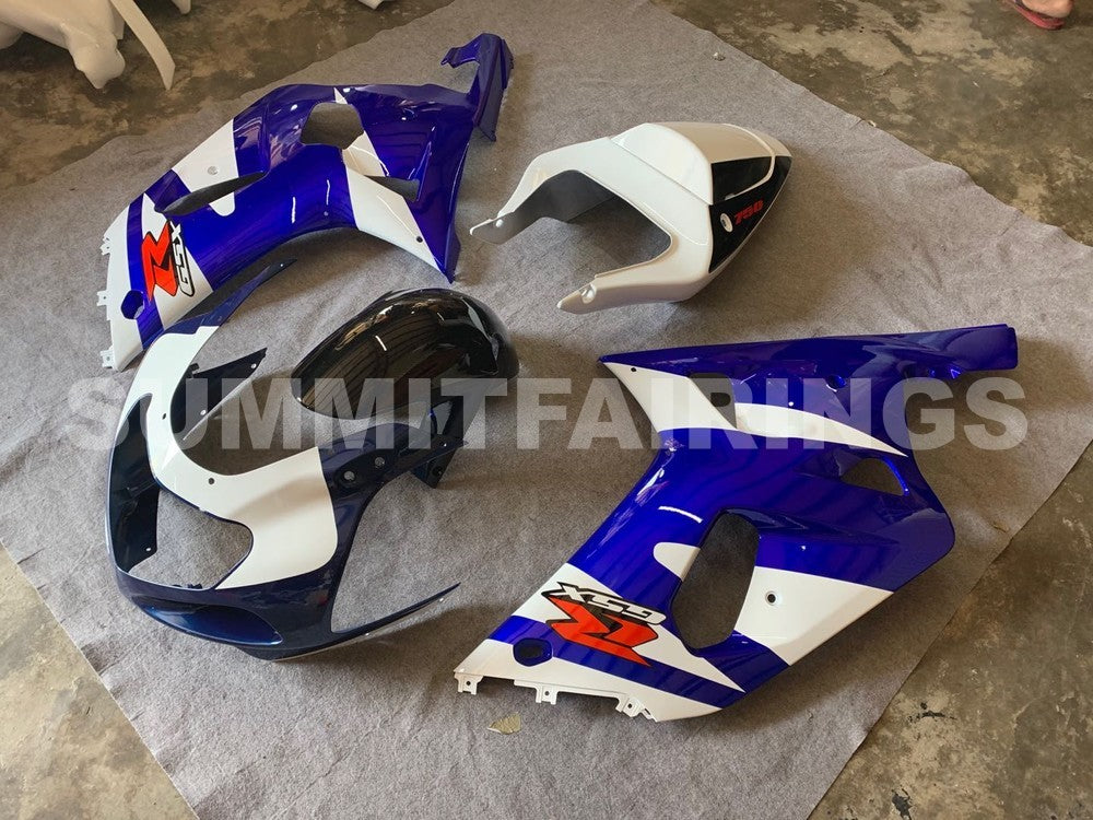 Fairings For Suzuki GSXR 750 Blue & White Suzuki GSXR (2001-2003)