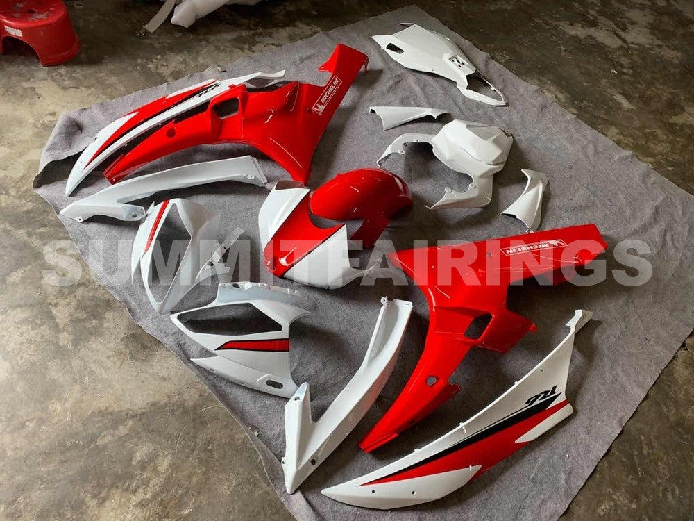 Fairings For Yamaha R6, 2006-2007 - Red & White
