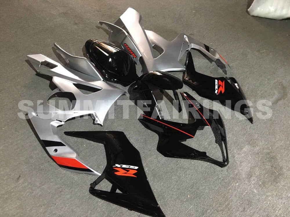 Fairings For Suzuki GSX-R1000, 2005-2006 - Black & Silver