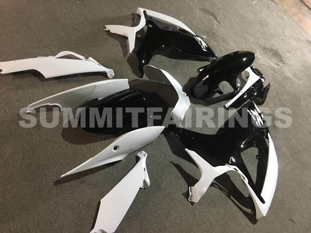 Fairings For Suzuki GSXR 600 750 Black & White GSXR (2006-2007)