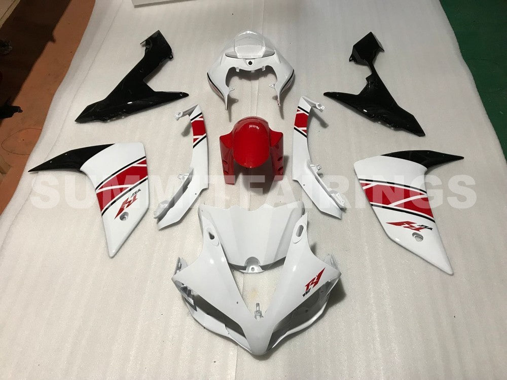 Fairings For Yamaha - YZF1000 R1 07-08 Black and Red