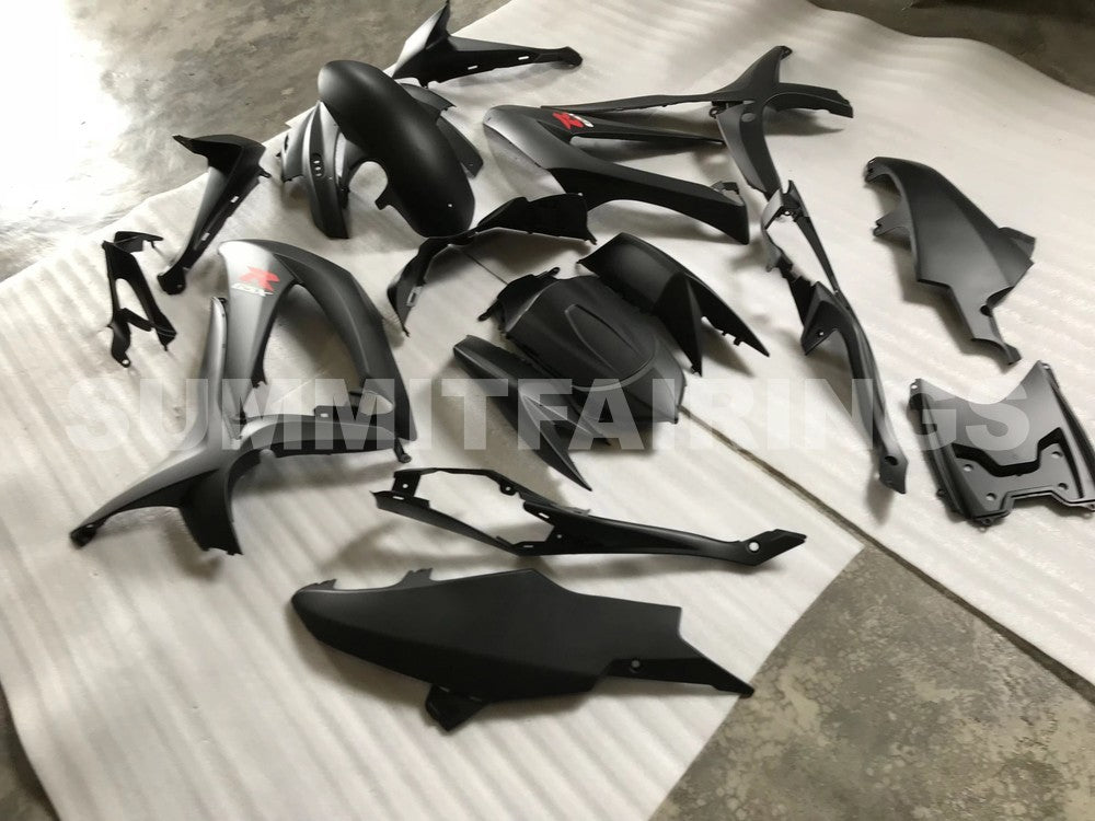 Fairings For Suzuki - GSXR600-750 K8 2008-2010 MATTE BLACK