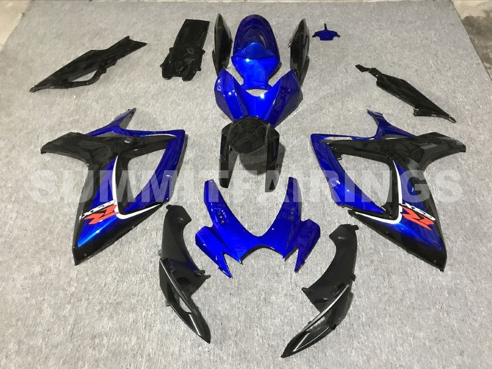 Fairings For Suzuki - GSXR600-750 K6 06-07 Blue and Black