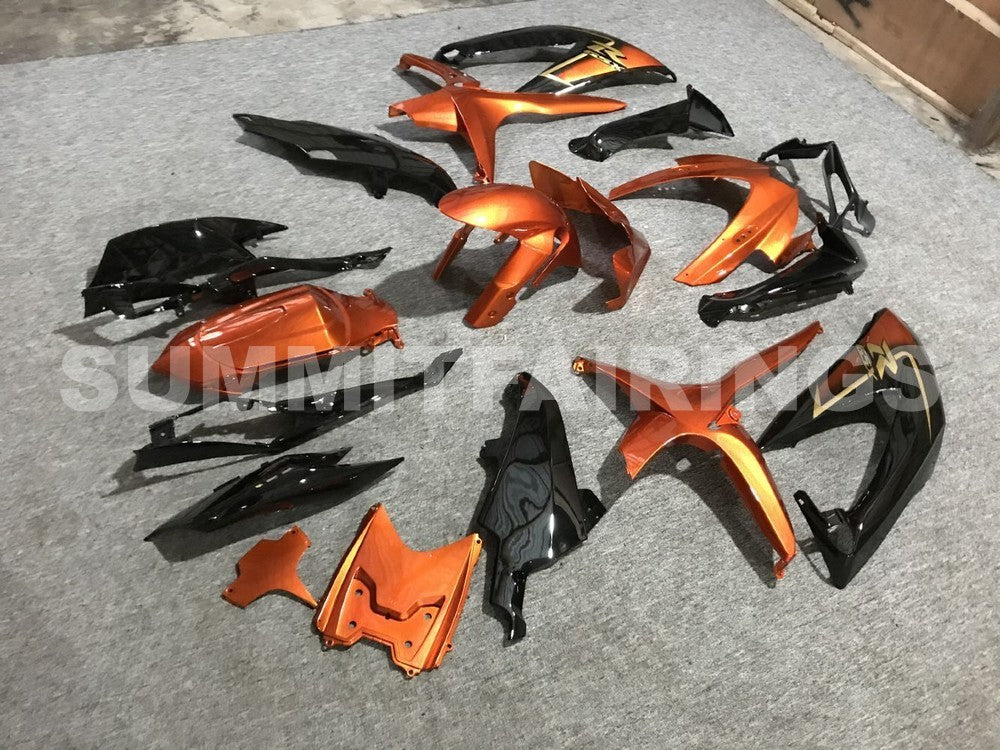 Fairings For Suzuki - GSXR600-750 K8 2008-2010 Black Orange