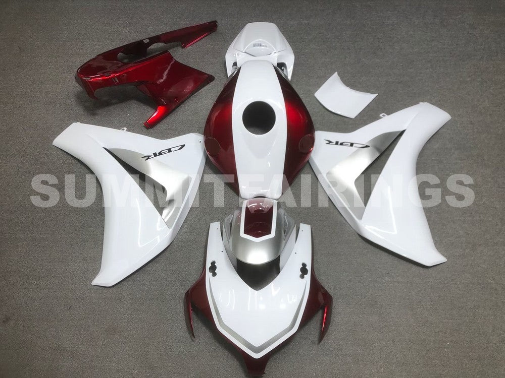 Fairings For Honda - CBR1000RR 2008-2011 Red White Silver