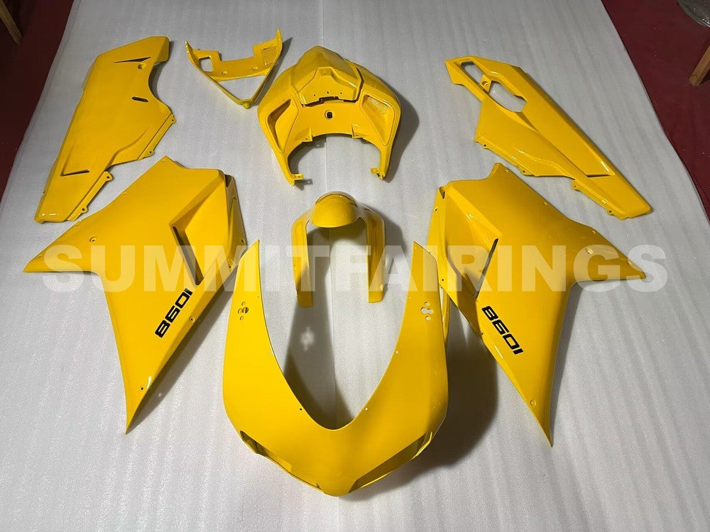 Fairings For Ducati 1098 1198 848 Yellow Gold 1098 (2007-2011)