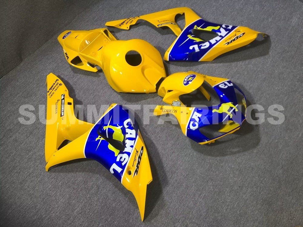 Fairings For Honda CBR 1000 RR Yellow Blue Camel (2006-2007)