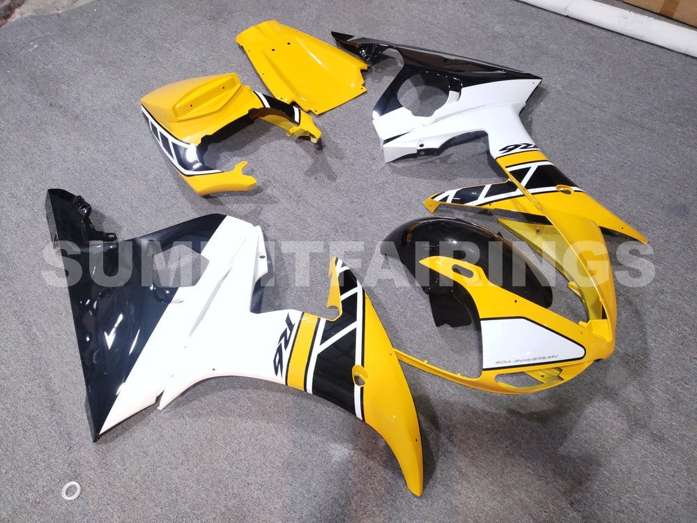Fairings For Yamaha YZF-R6 Yellow White Black R6 (2005)