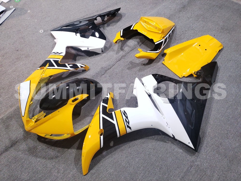 Fairings For Yamaha YZF-R6 Yellow White Black R6 (2005)