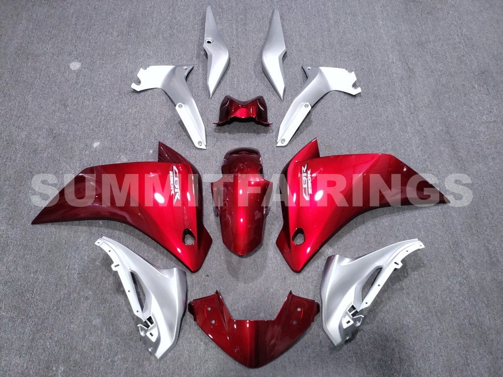 Fairings For Honda CBR250R Red Silver CBR (2011-2013)