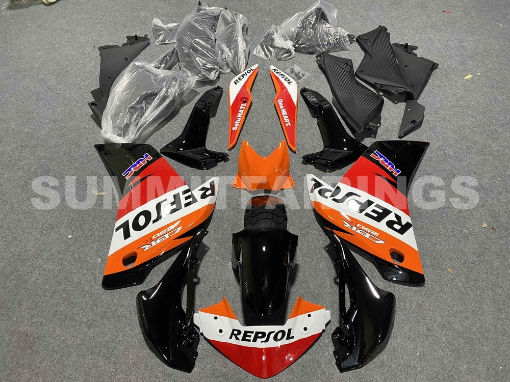 Fairings For Honda CBR250R Repsol Orange (2011-2013)
