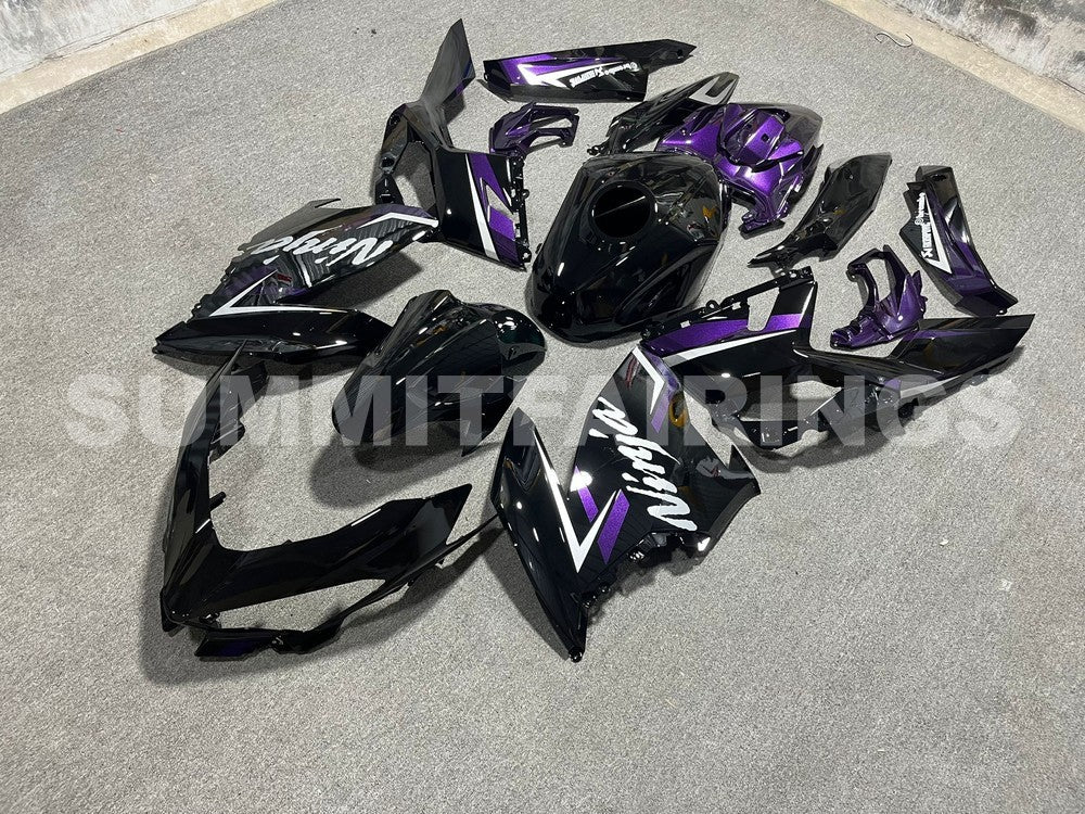 Fairings For Kawasaki Ninja 400 EX400 2017-2020 Black Purple