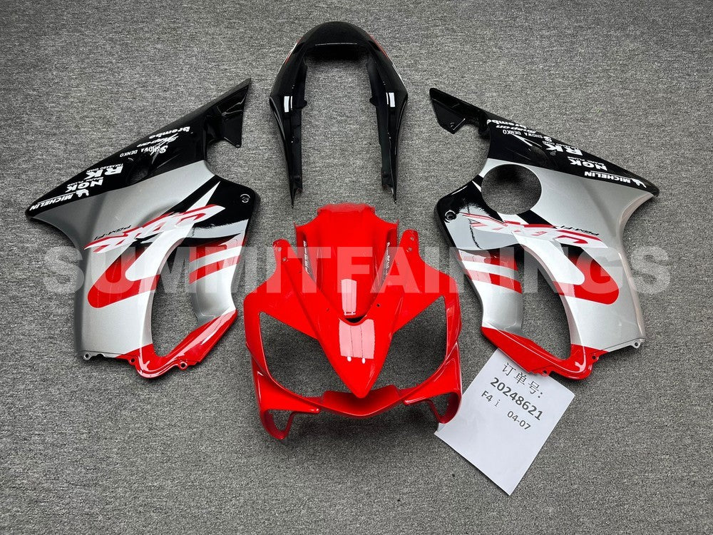 Fairings For Honda - CBR600F4i 04-07 Red