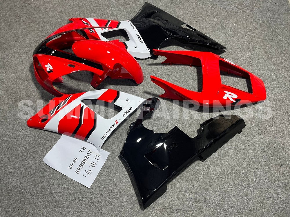 Fairings For Yamaha - YZF1000 R1 98-99 Red Black