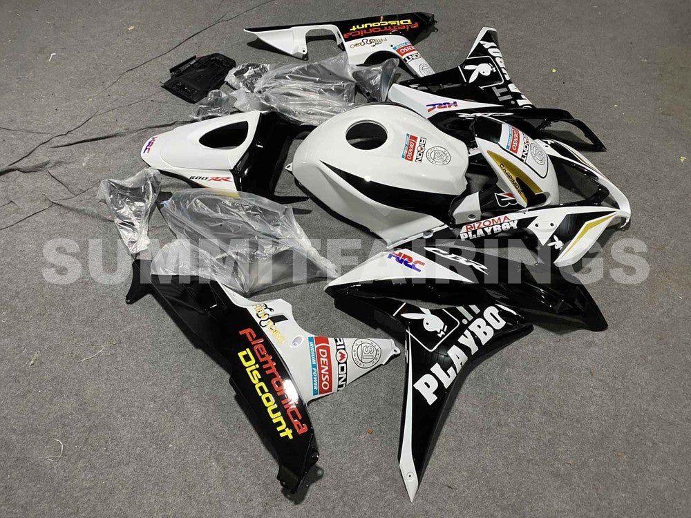 Fairings For Honda CBR 600 RR Black Playboy (2007-2008)
