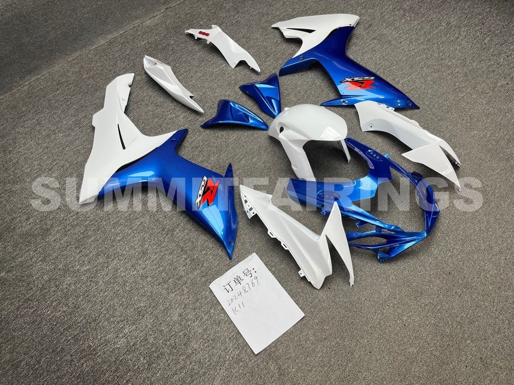 Fairings For Plastics Suzuki GSXR600 GSXR750 K11 Blue White GSXR (2011-2021)