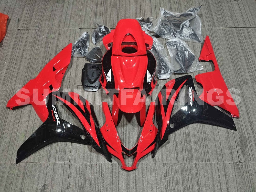 Fairings For Honda CBR 600 RR Red & Black CBR (2007-2008)