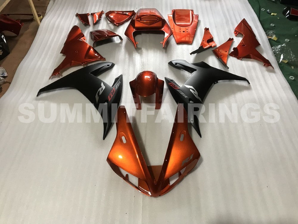 Fairings For Yamaha - YZF1000 R1 02-03 Orange