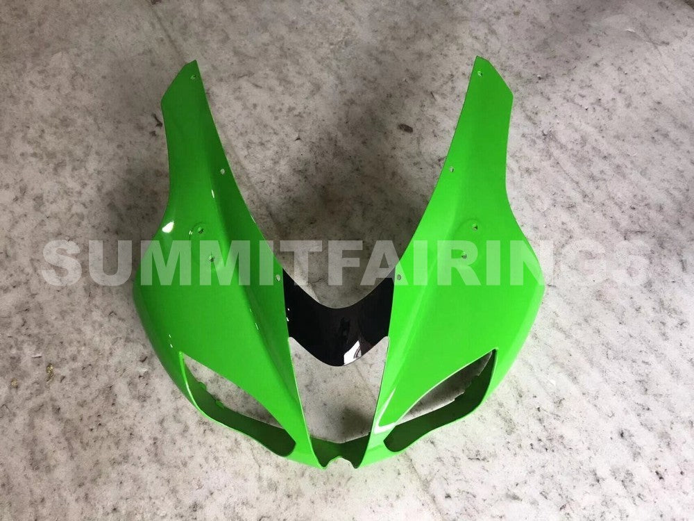 Fairings For Kawasaki ZX6R ZX636 Green Black Silver Ninja ZX6R (2007-2008)