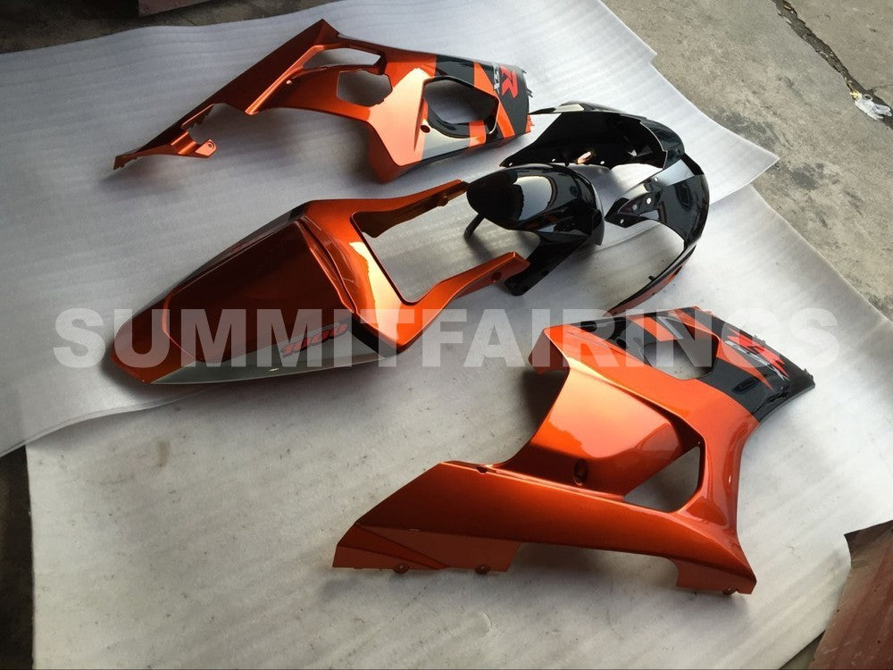 Fairings For Suzuki GSX-R1000, 2003-2004 - Black & Orange