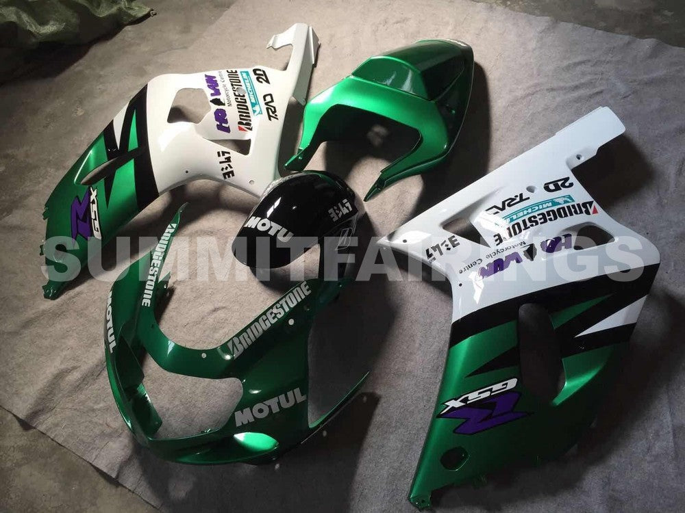 Fairings For Suzuki - GSXR600-750 K1 2001-2003 Green Purple