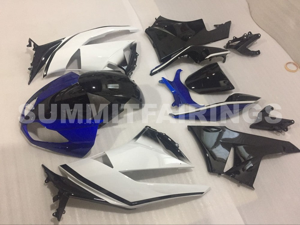 2009-2012 Fairings For Kawasaki ZX6R ZX636 Blue White Black Ninja