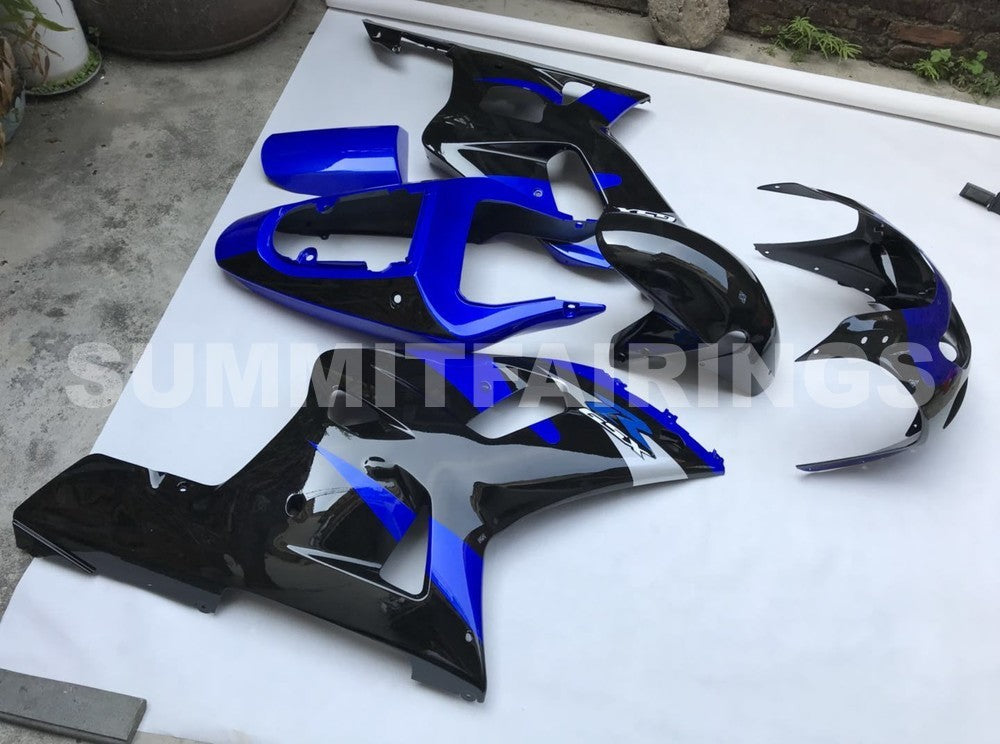 Fairings For Suzuki - GSXR600-750 K1 2001-2003 Blue Black