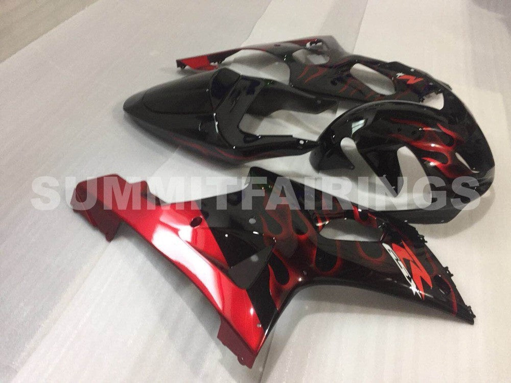 Fairings For Suzuki GSXR 1000 K1(2000-2002) Red Flame
