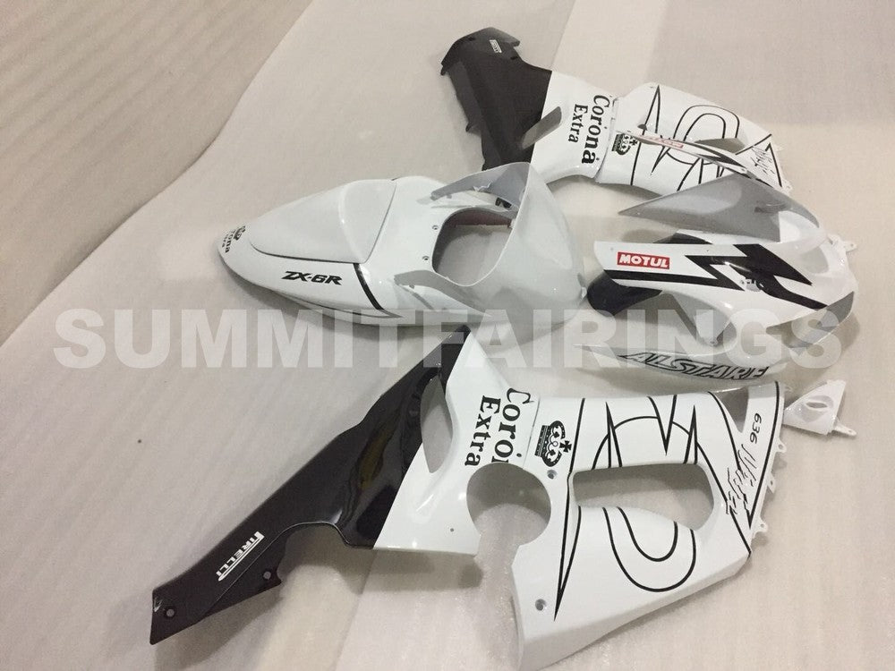 Fairings For Kawasaki ZX-6R, 2005-2006 - White