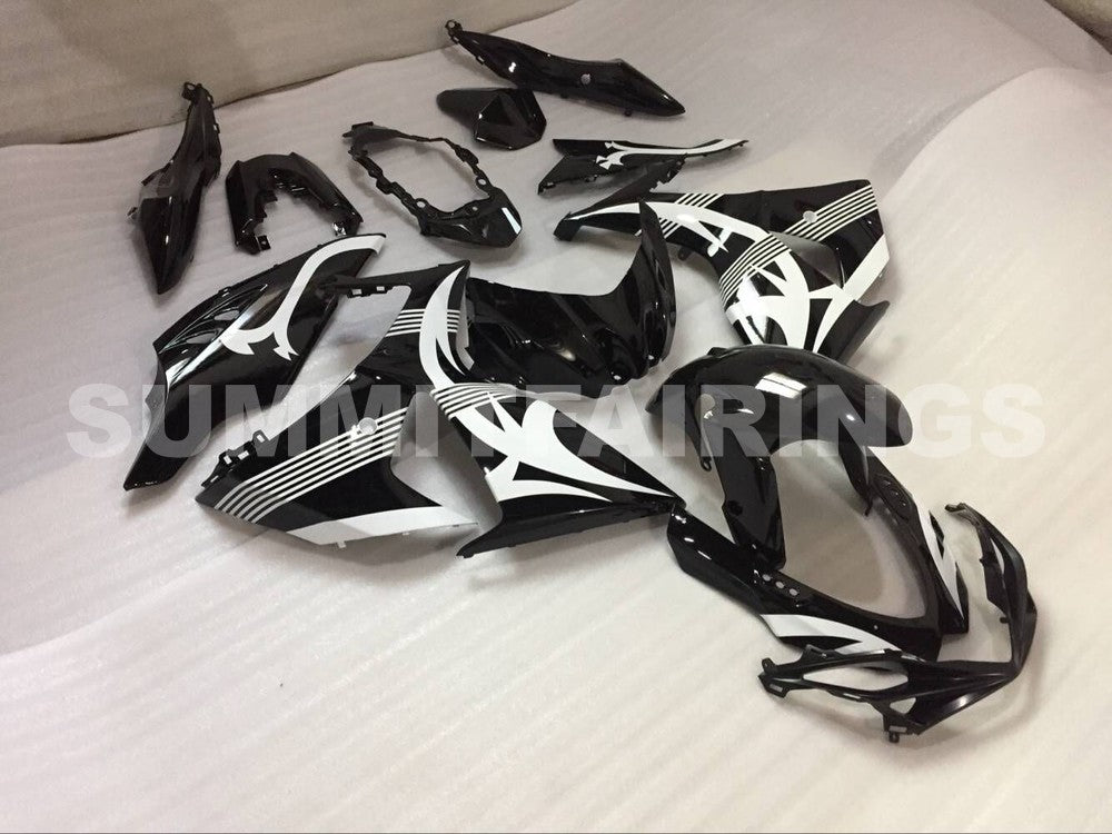 Fairings For Suzuki GSXR 1000 Black & White Tribal (2009-2016)