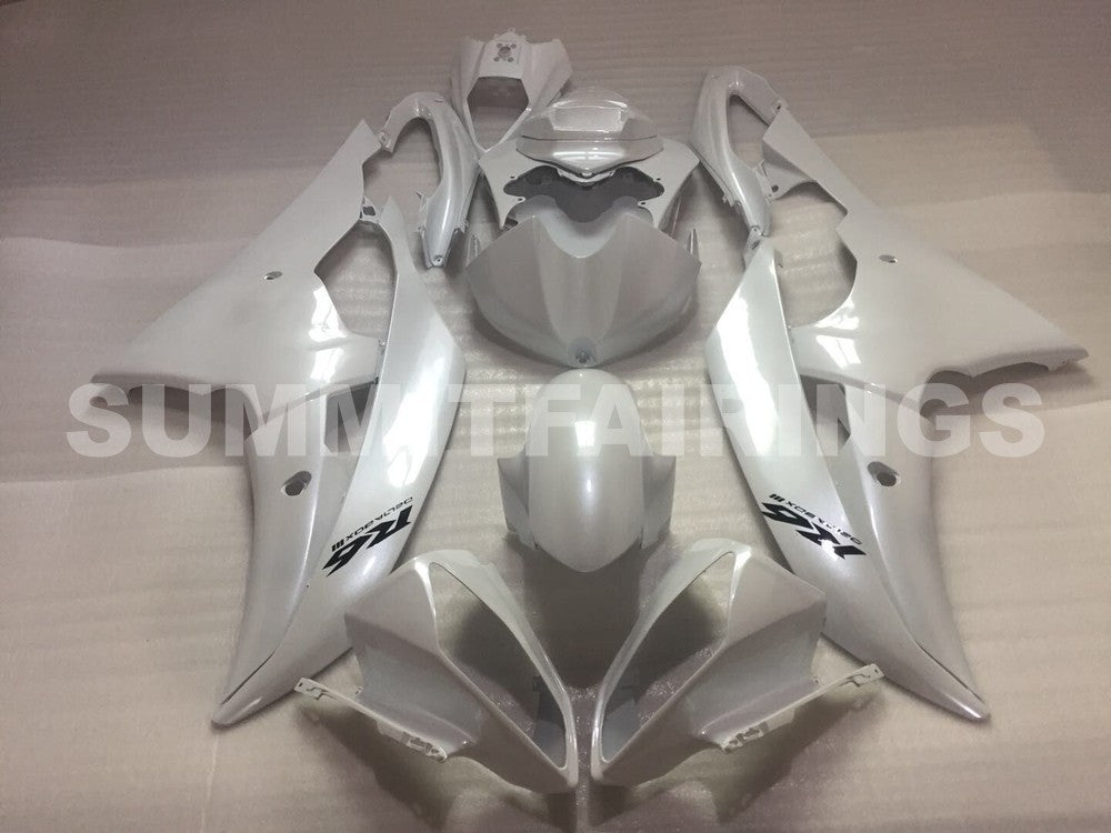 2008-2012 Fairings For Yamaha YZF-R6 Pearl White R6