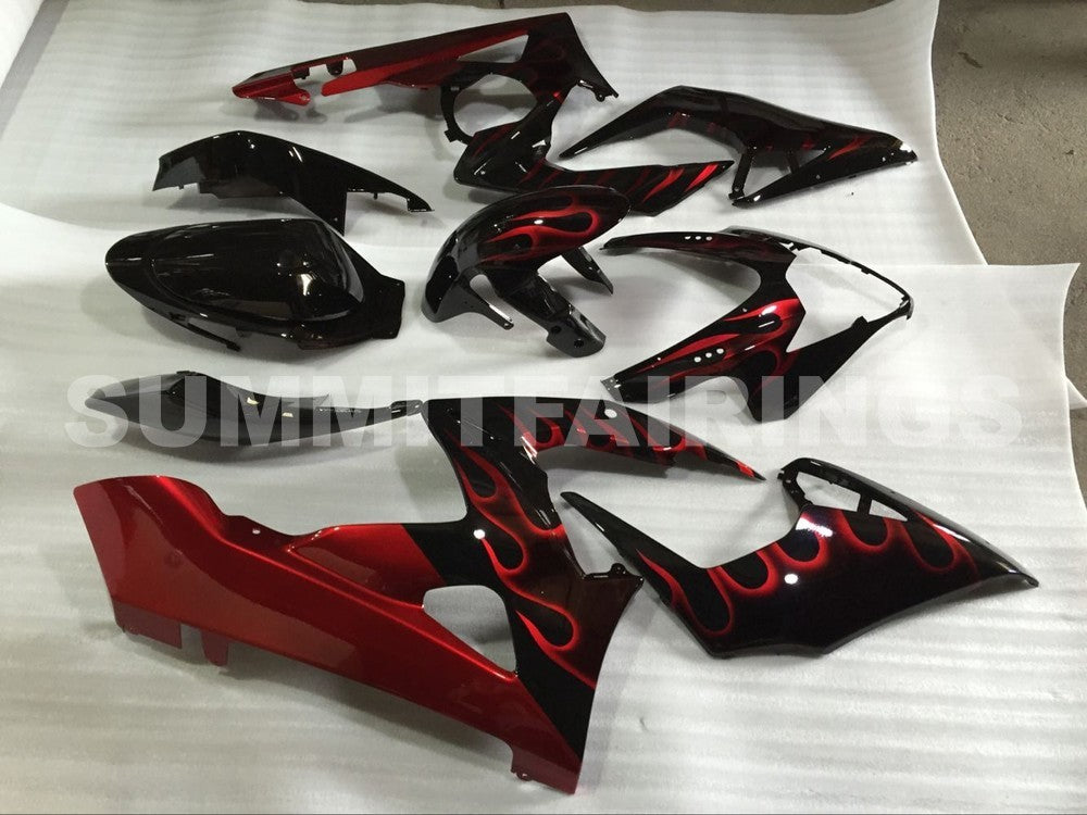 Fairings For Suzuki - GSXR1000 K5 05-06 Red Flame