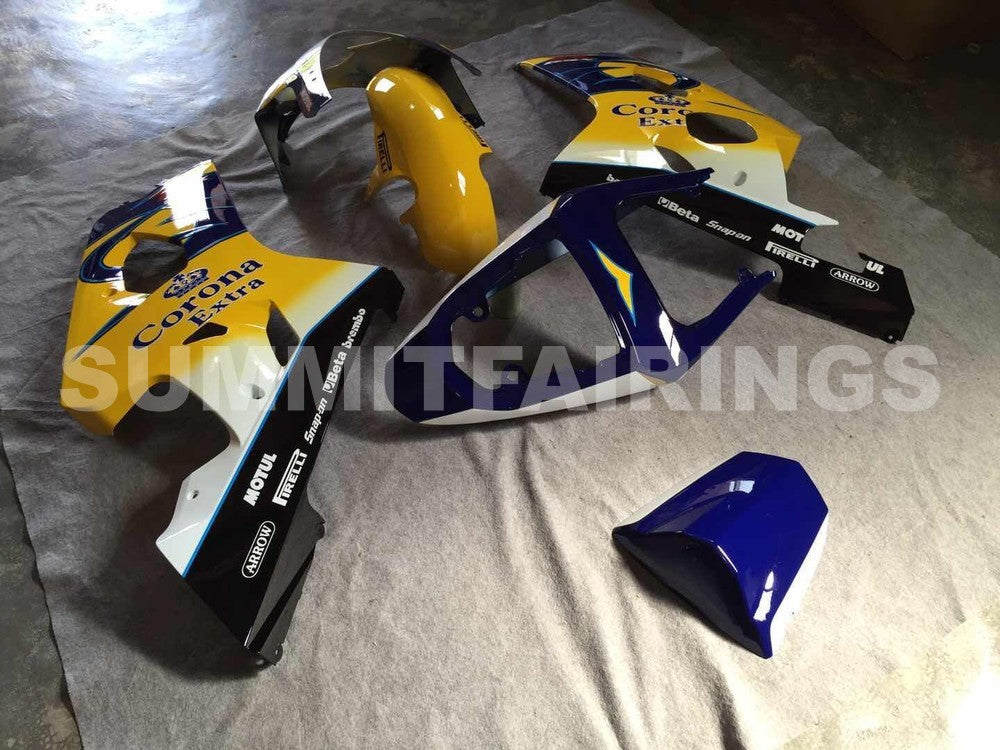 Fairings For Suzuki GSXR 600 750 Yellow Blue Corona GSXR (2004-2005)