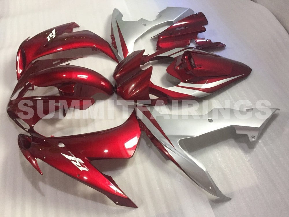 Fairings For Yamaha YZF-R1 Red & Silver R1 (2004-2006)