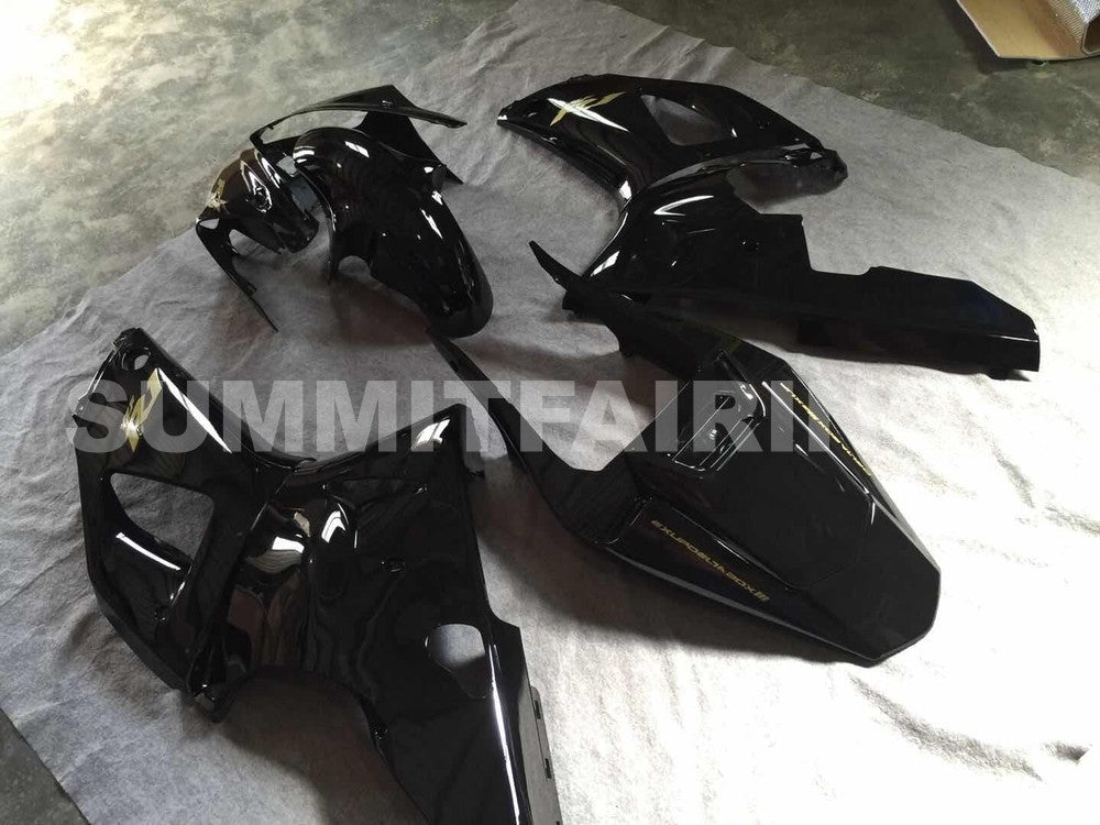 Fairings For Yamaha - YZF1000 R1 00-01 Black, Gold Decals