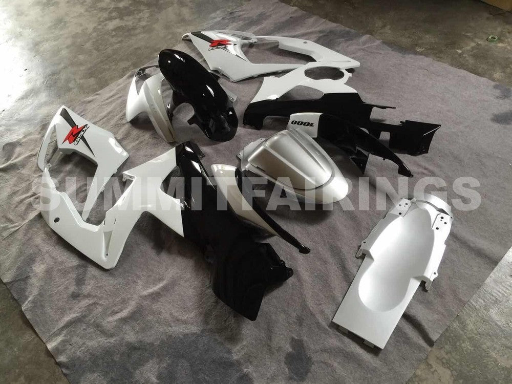 Fairings For Suzuki GSXR 1000 White & Silver GSXR (2005-2006)