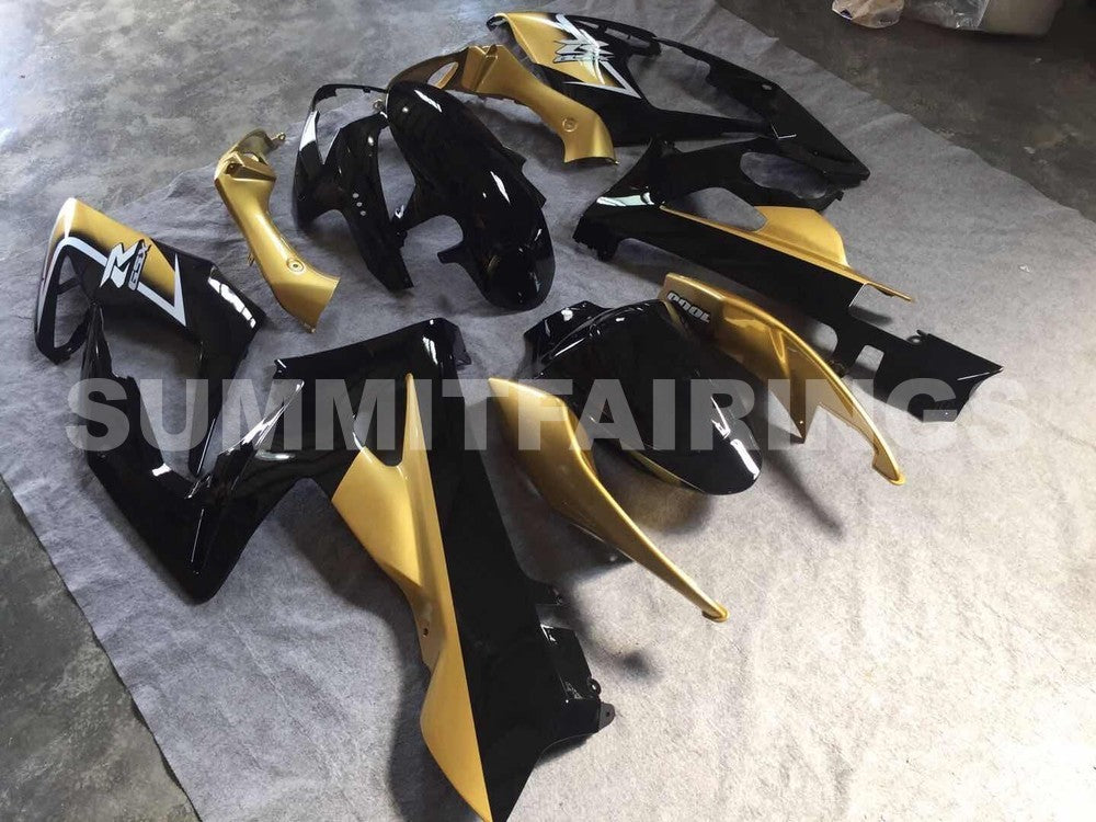 Fairings For Suzuki GSXR 1000 Black & Gold GSXR (2005-2006)