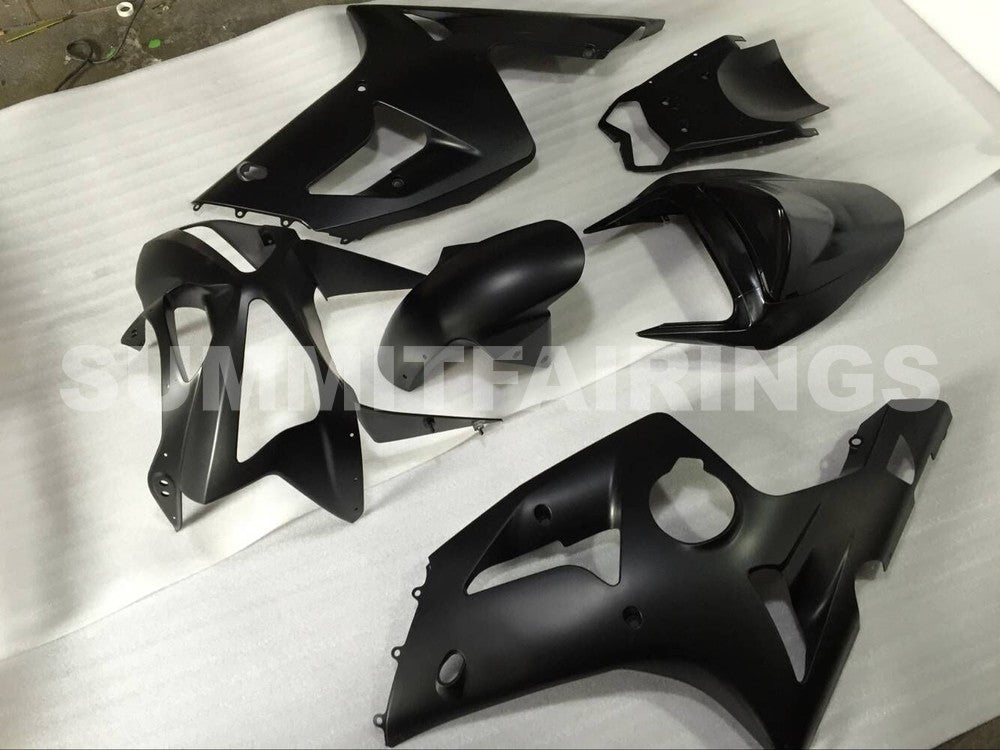 Fairings For Kawasaki ZX-6R, 2003-2004 - Matte Black