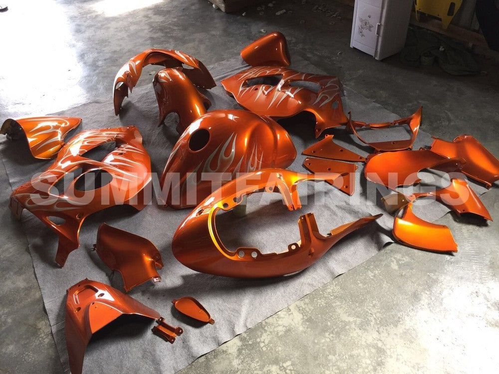 Fairings For Suzuki GSX1300R Hayabusa (1996-2007) Silver Flame