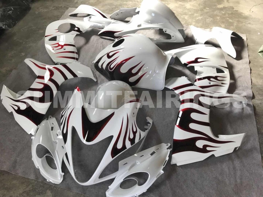 Fairings For Suzuki - GSXR1300 Hayabusa 2008-2020 Pearl White Black