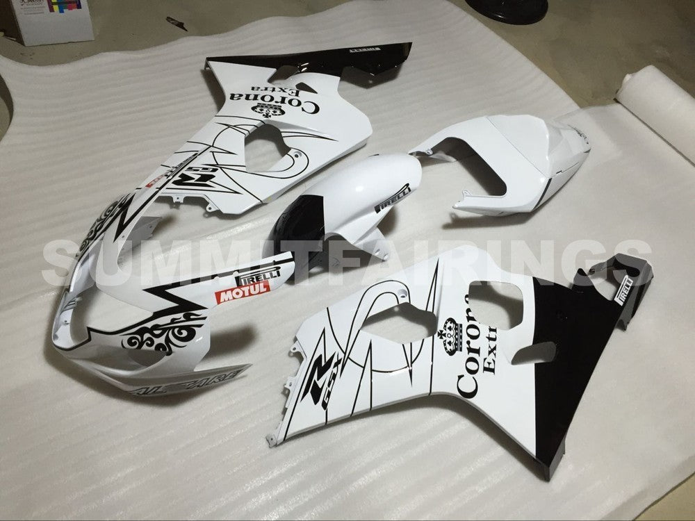 Fairings For Suzuki GSXR 600 750 White Alstare Corona (2004-2005)