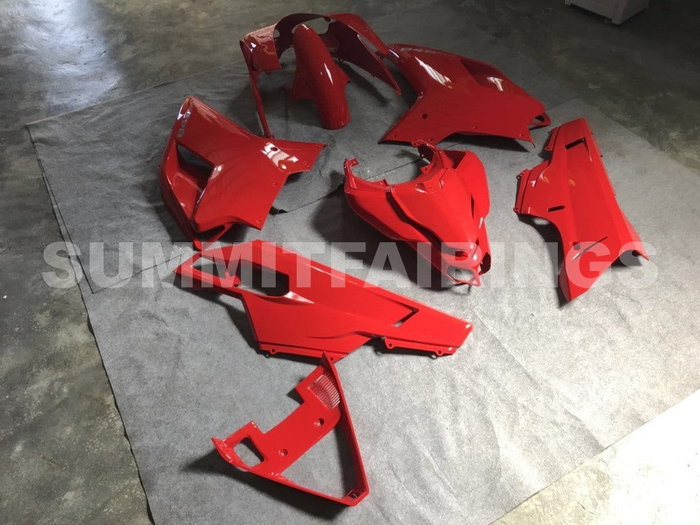 Fairings For Ducati 1098 1198 848 (2007-2011) Black White & Red