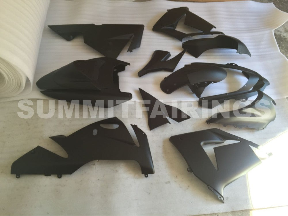 Fairings For Kawasaki ZX 10R Black Matte Ninja (2004-2005)